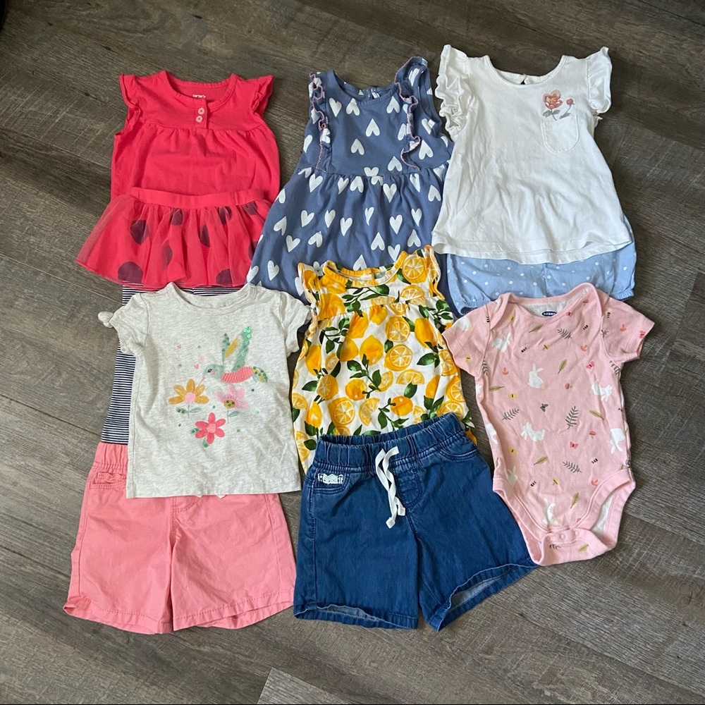 Baby girl outfit bundle
